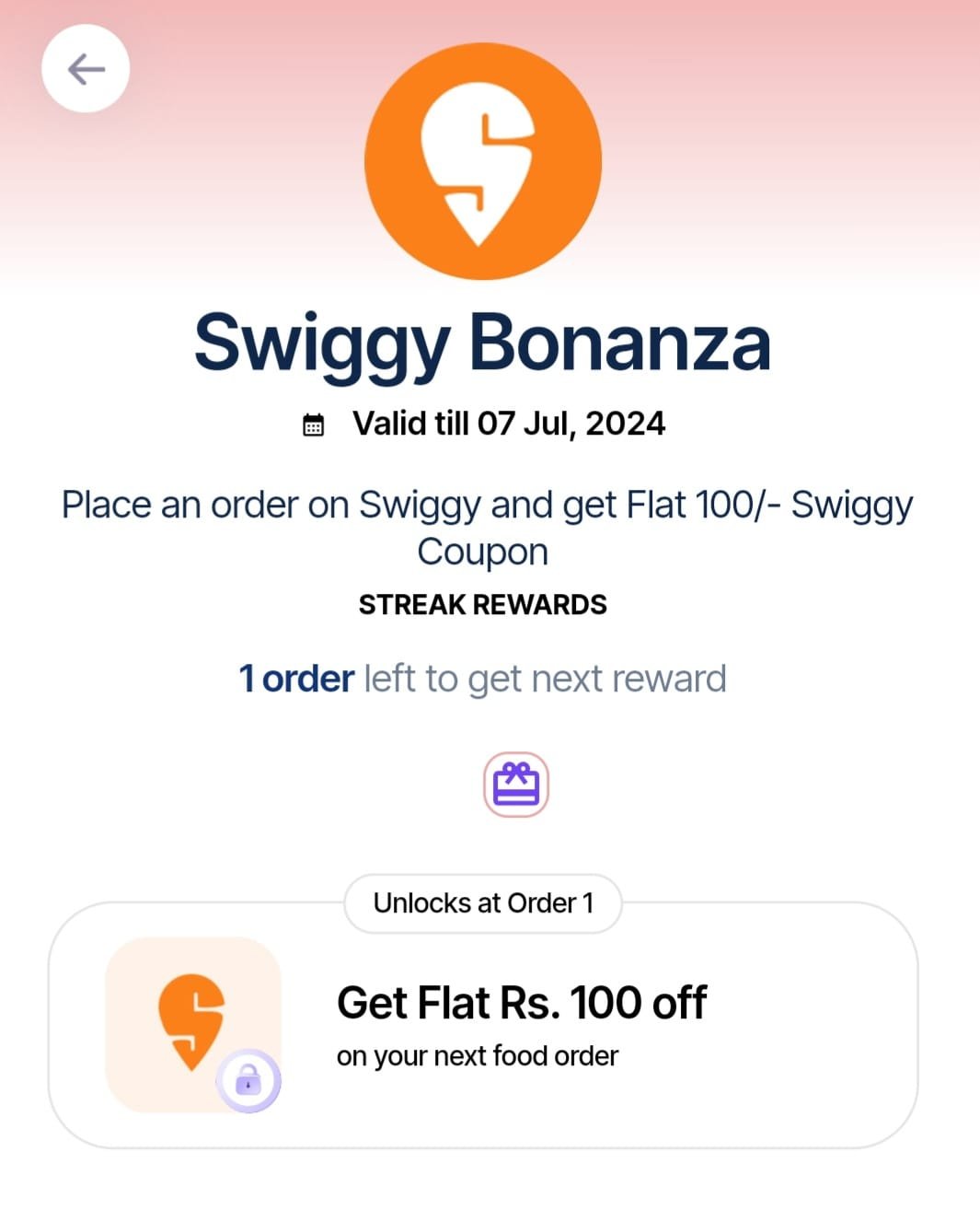 Swiggy bonaza