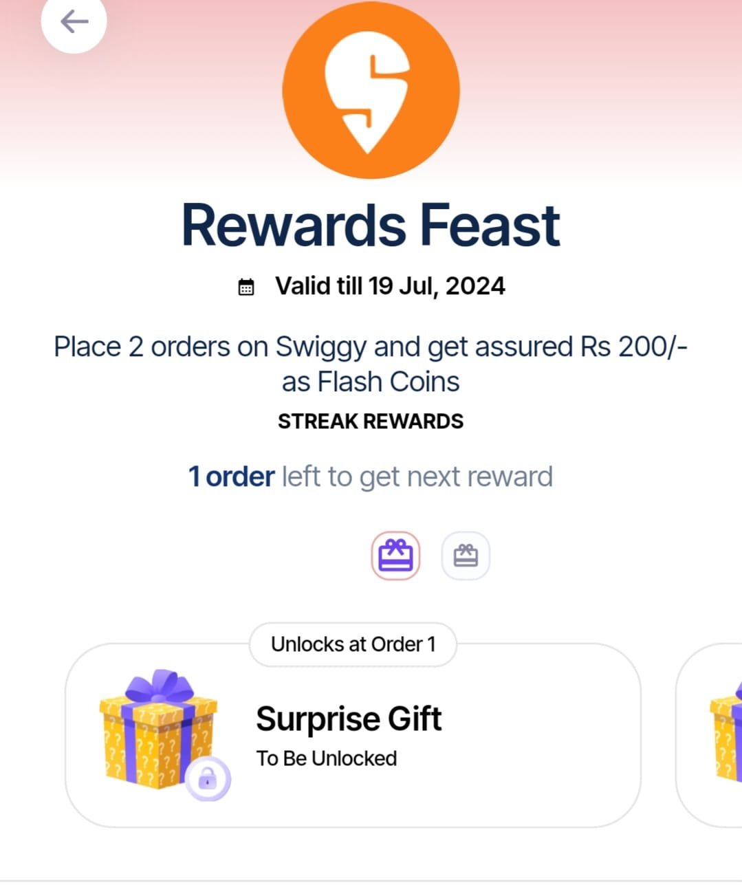 Swiggy loot