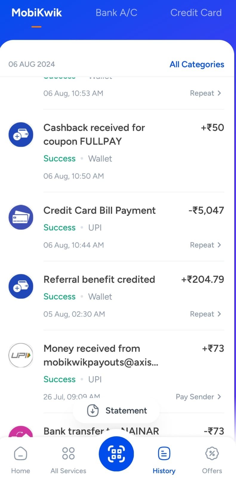 mobikwik loot