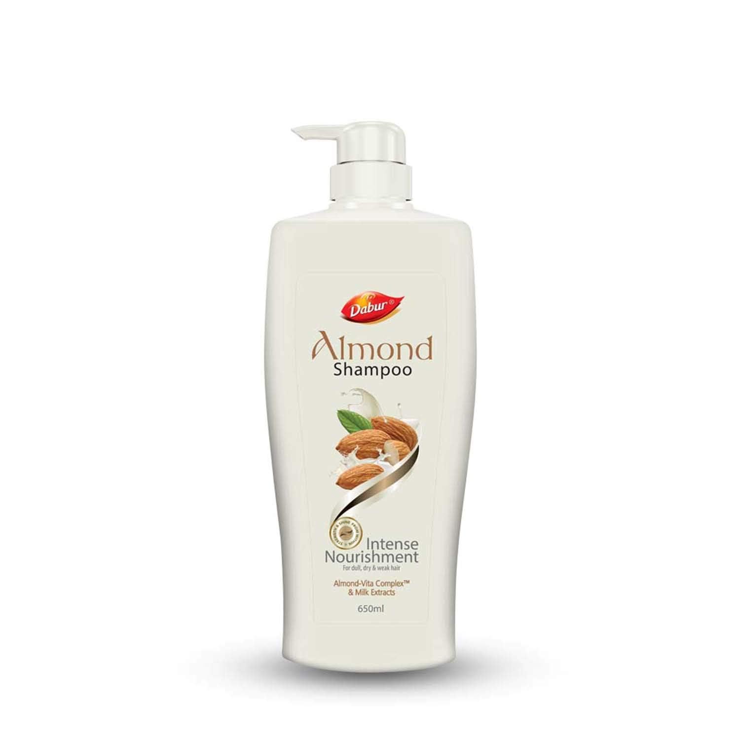 Dabur Almond Shampoo with Almond-Vita Complex & Milk Extracts - 1 L