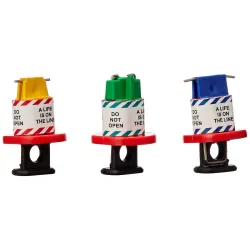 Pin In Pin Out AK-CBL3 Wide Circuit Breaker Lockout (Set of 3)