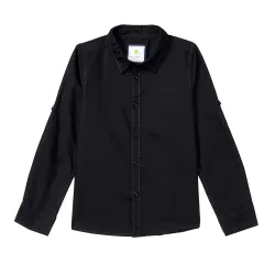 Amazon Brand - Symbol Boys 100% Cotton Solid Casual Shirt | Full Sleeves | Regular Fit | Age 2-14 Years
