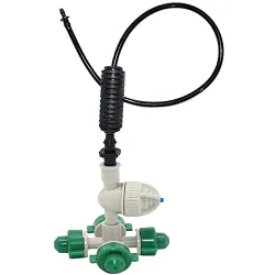 DIY Crafts 6 Pcs Fogger Cross Misting Kit, Included Pipe+Faucet Connector+Accessory, Fogger Cross Misting Sprinkler (6 Pcs Fogger Cross Misting Kit, Included Pipe+Faucet Connector+Accessory)