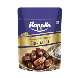 Happilo Premium International Fard Dates 500g Khajur, Khajoor Dry Fruits No Added Sugar Dates in Fresh Healthy Snacks (Pack of 1)
