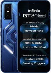 Infinix GT 30 5G+ Cyber Blue 256 (Cyber Blue, 256 GB) (8 GB RAM)