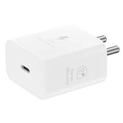 Samsung Original 25W Type-C Travel Adaptor with Cable, White