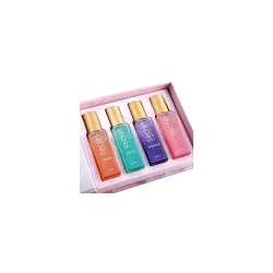 Secret Temptation EAU DE Parfum Gift Set for Women, Pack of 4 (4 x20ml)|Premium Long-Lasting Perfume Gift Pack with Adore, Romance, Bliss & Dream|Best Gift for Her for Any Occasion