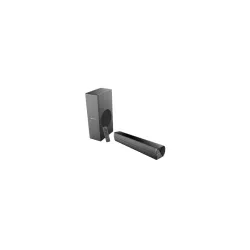 ZEBRONICS Juke BAR 100A Compact Soundbar with Subwoofer, 60W RMS Output, Powerful Bass, Glossy Design, HDMI ARC, Coaxial, Bluetooth 5.0, AUX, LED Indicator and Remote Control