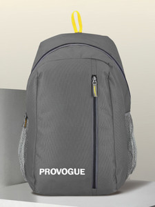 PROVOGUE Medium 25 L Backpack Bags for daily use Backpack (Grey)
