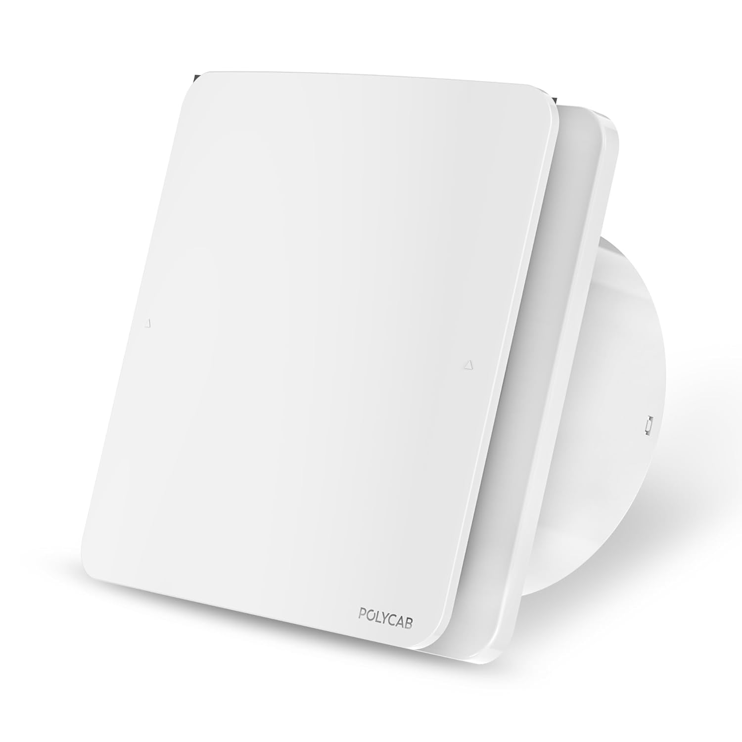 Polycab Freshly Prime Exhaust Fan 150mm (6 Inches) | BLDC Motor | 6W| Low Noise | 2100 RPM| Ideal for Bathroom,Kitchen | Easy to Clean | Installation-Round Cut (147mm) | 2 Years Warranty (White)