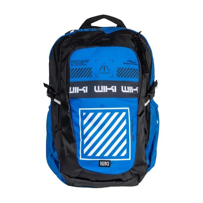 Wiki Stylish Unisex Backpack | Tribe 2 Durable & Lightweight backpack for Men & Women | Backpack for Office, Gym, Travel (33 Litre, Blue)