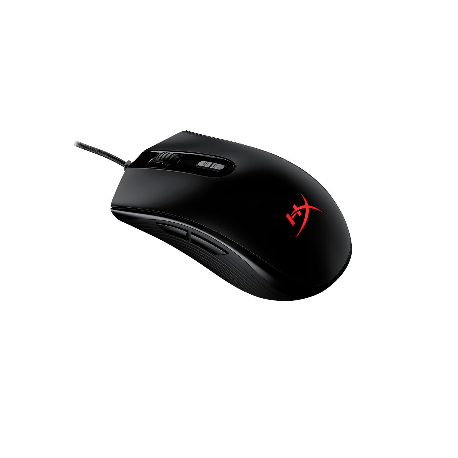 HyperX Pulsefire Core RGB USB Gaming Mouse, Up to 6200 DPI, Pixart 3327 Optical Sensor, 87gm Lightweight, 20Mn Clicks, 7 Programmable Buttons, 1K Hz Polling Rate, 24 Months Warranty - Black