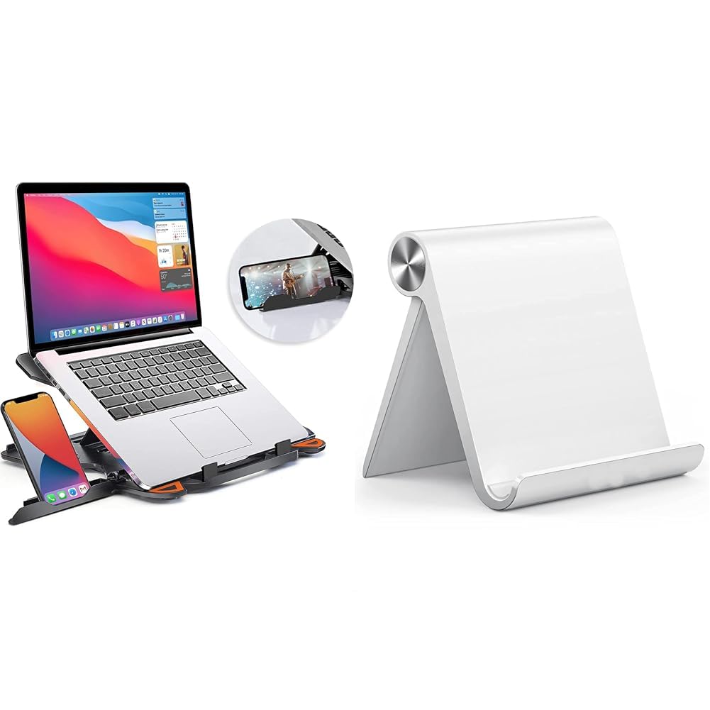 STRIFF Laptop Stand MacBook Stand Adjustable Gaming Laptop Computer Stand Multi-Angle Stand Phone St