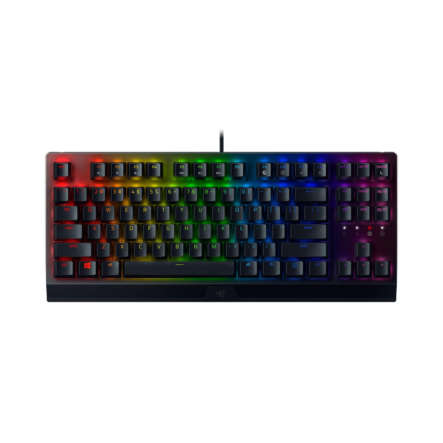 Razer Blackwidow V3 Tenkeyless - Mechanical Gaming Keyboard (Yellow Switch)- Black - Rz03-03491800-R3M1 - Black