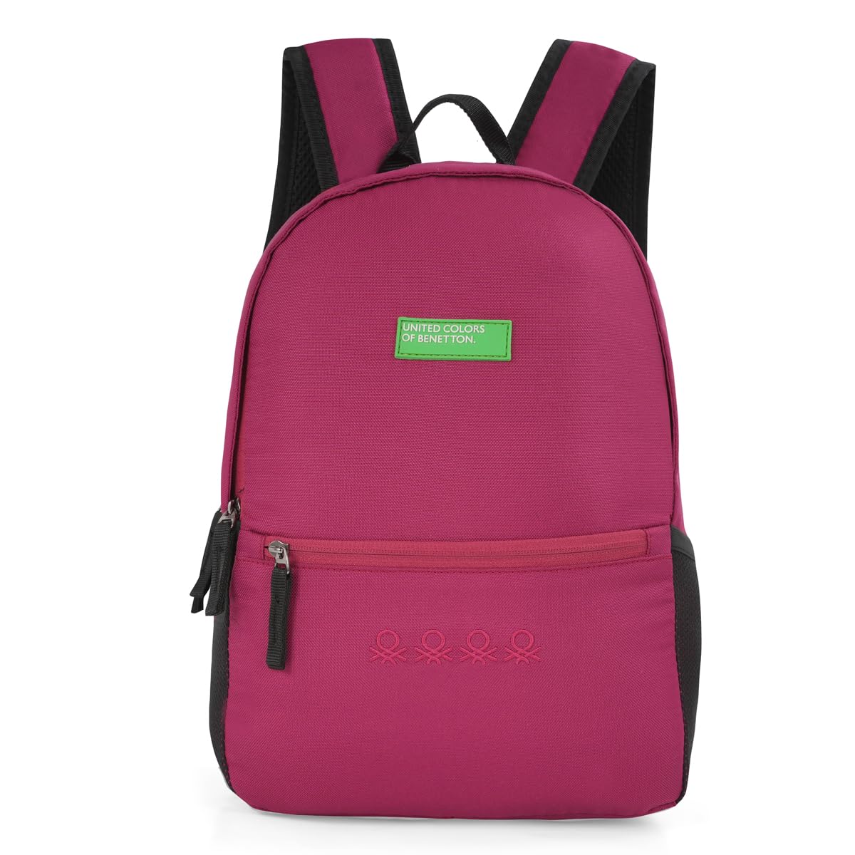 United Colors Of Benetton 12 Litres Citron Unisex 3 Compartment Backpack (Wine)