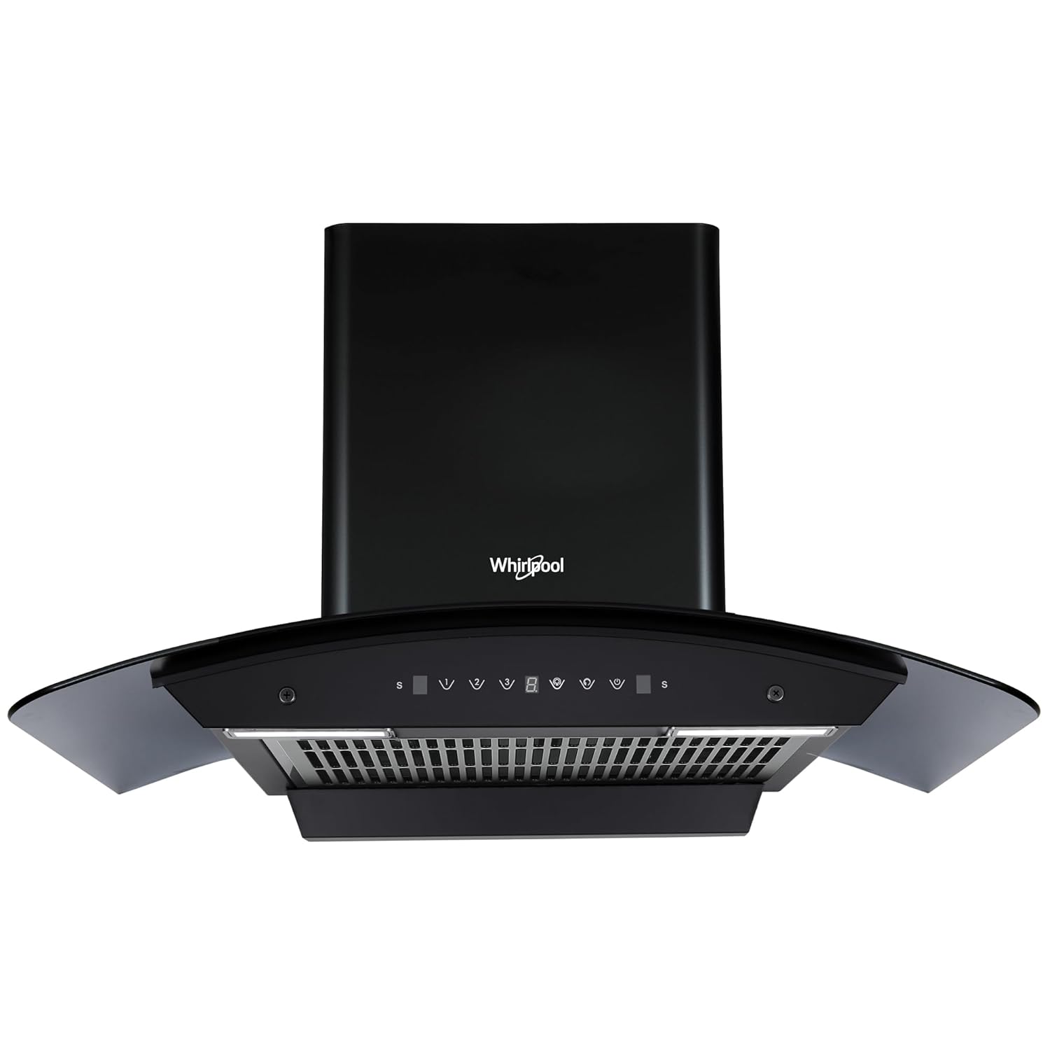 Whirlpool 90cm 1350 m3/hr Filterless Autoclean Kitchen Chimney | Free Installation | 11 Years Warranty on Motor and 5 Years Comprehensive | Made In India| CGFL 904 HAC BK HOOD | Gesture Control| Black