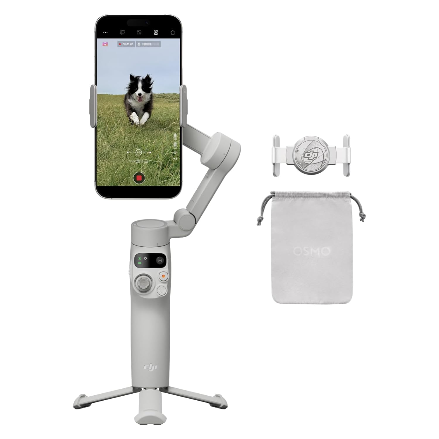 DJI Osmo Mobile 7 Gimbal Stabilizer for iPhone, Andr...
