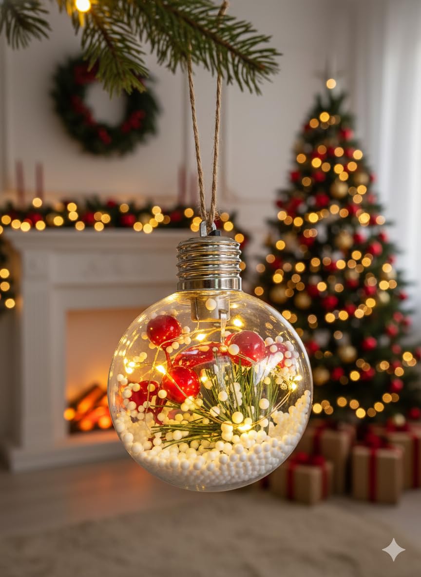 Merry Christmas Balls Christmas Decoration Combo Pack | Items for Home & Office | Festive Hangings, Foam Ornaments | PoPo Toys ® | Small