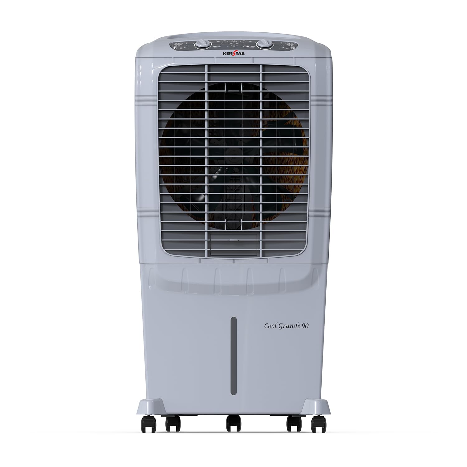 Kenstar CoolGrande HC 90 Desert Air Cooler for Home, Honeycomb Cooling Pads, Large Wheels (90L, 200 Watts)