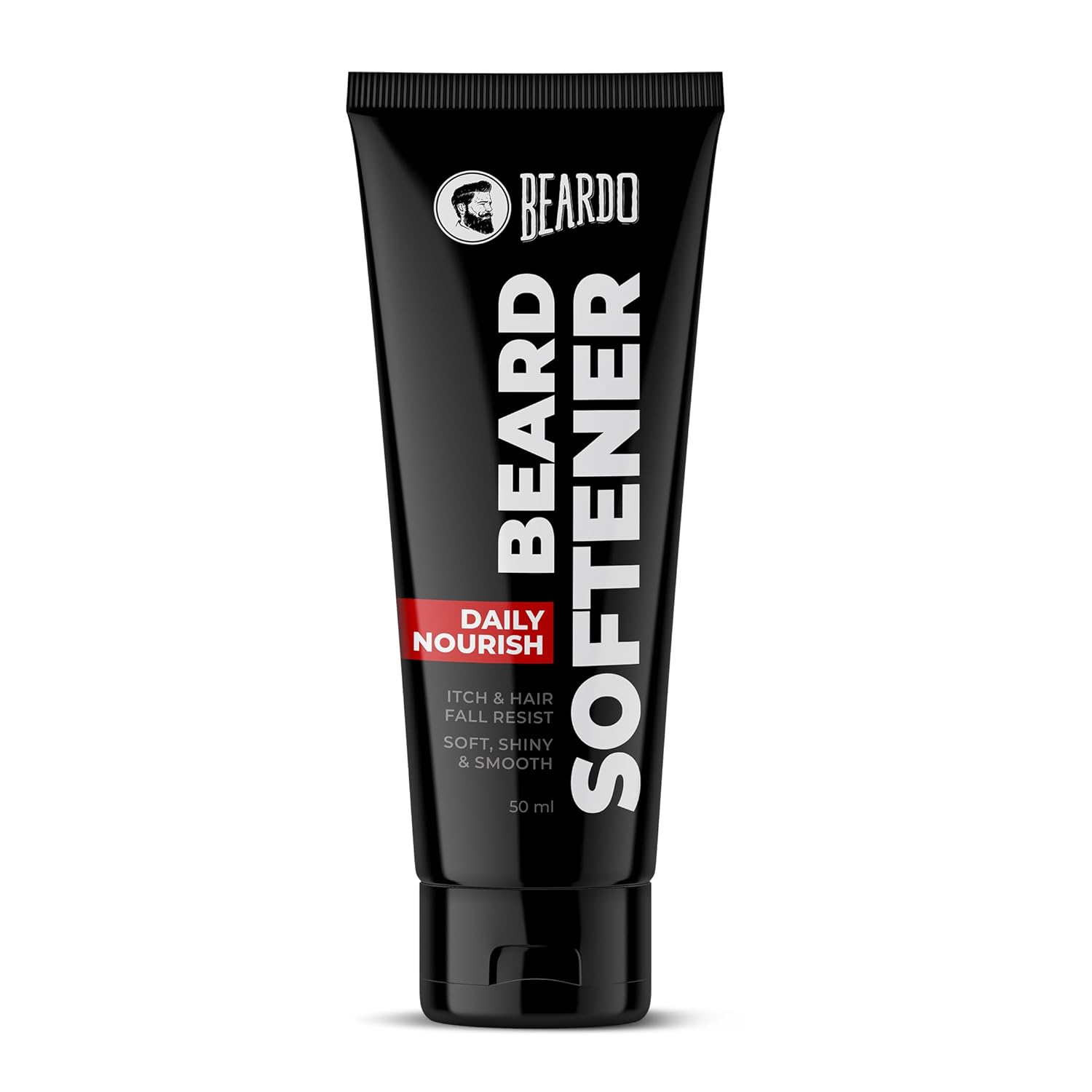 Beardo Beard Softner, 50g | Beard cream for men | Frizz-free, detangled, Shiny Beard | Vitamin E, Argan Oil based Beard Oil replacement for Itchy Stubble
