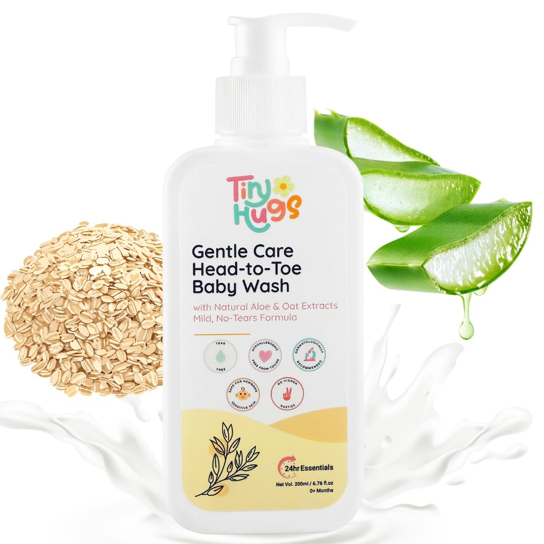 TinyHugs Head to Toe Baby Wash, 200ml for ₹119