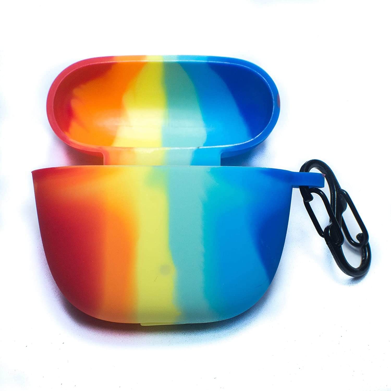 Silicone Case for Boat Airdope Atom 83 (Protective Soft Shell, Hook, Rainbow)