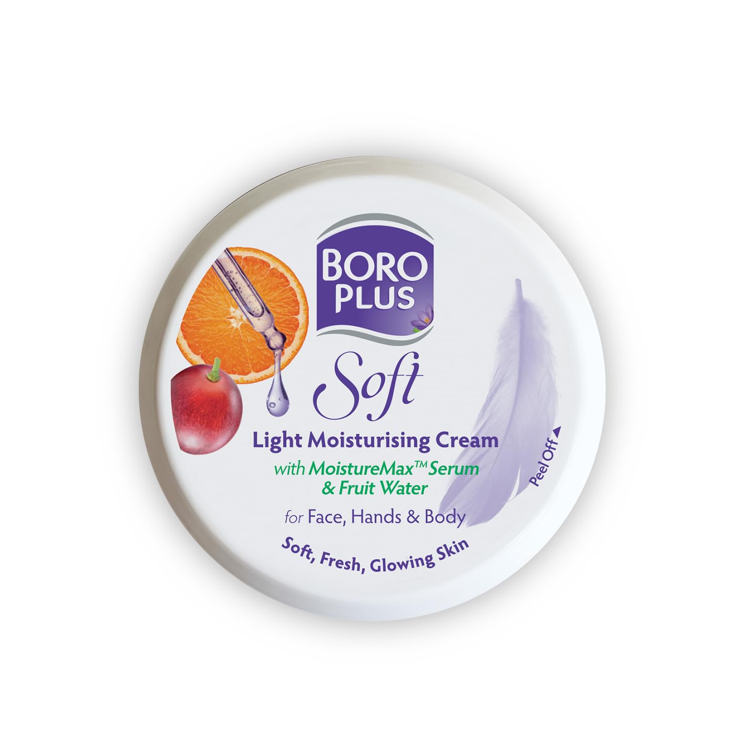 BoroPlus Soft Light Moisturising Cream | Light & Non-sticky | Provides 24 hour moisturisation | For Soft Fresh Skin 300 ml