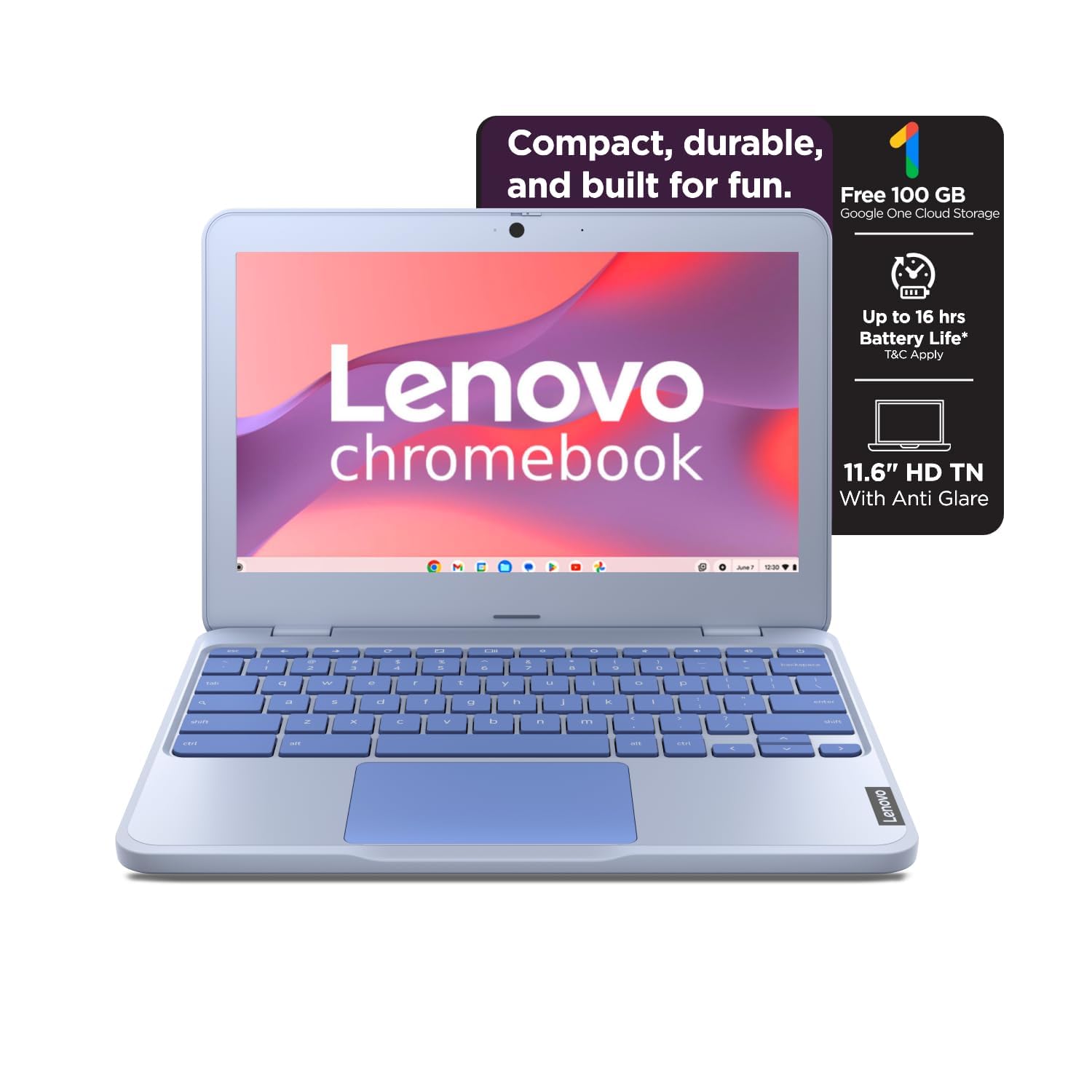 Lenovo Chromebook Intel Celeron N4500 (4GB RAM/64GB ...