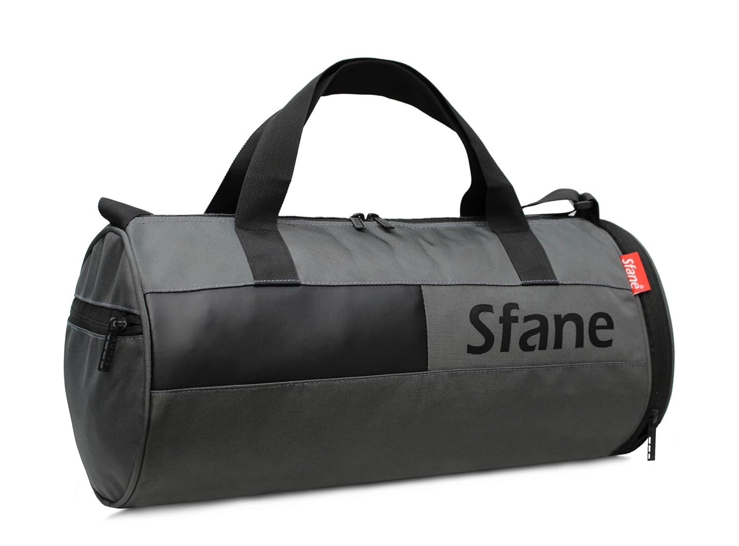 Sfane Polyester Grey Duffle/Shoulder/Gym Bag for Men & Women with Separate Shoe Compartment