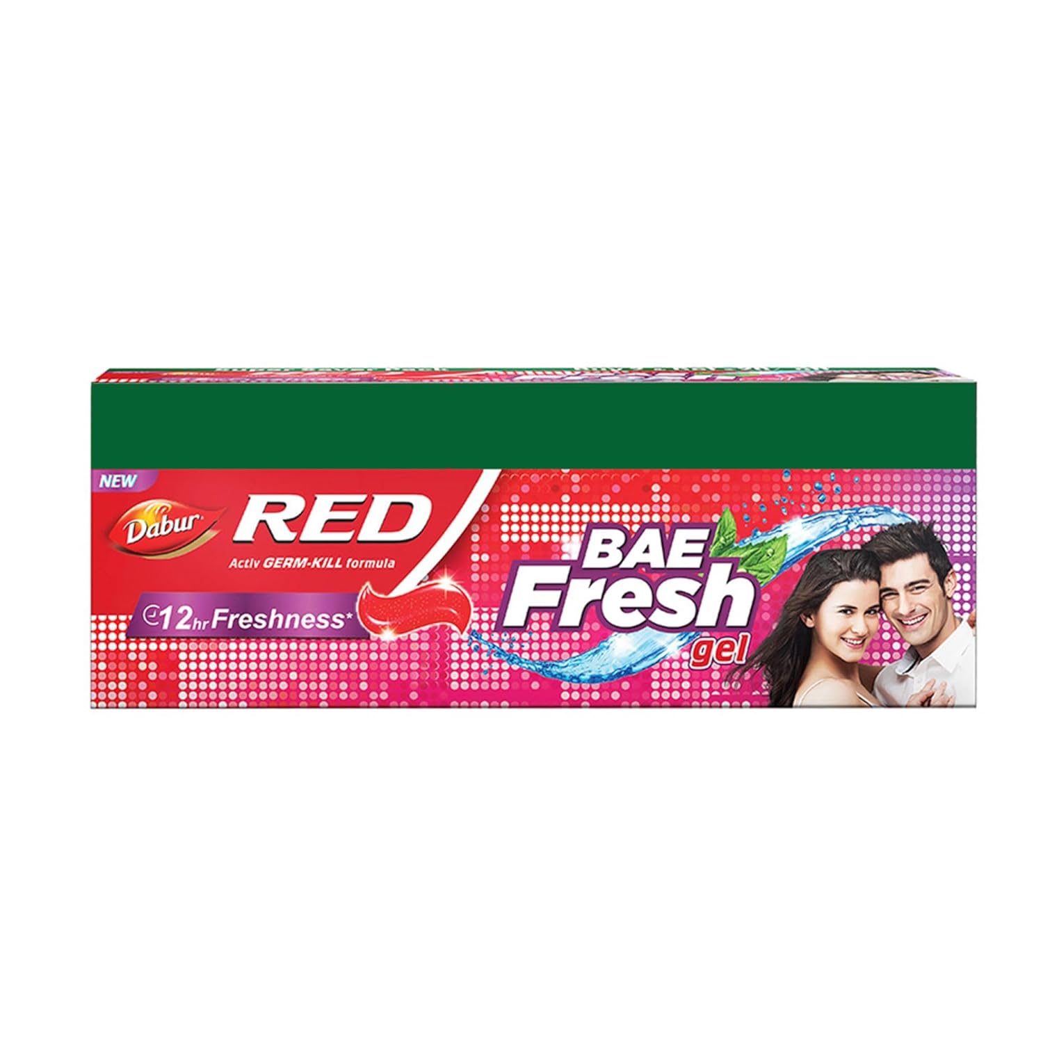 Dabur Red Bae Fresh Gel - 300gm (150gm*2) Fights Bad Breath, Cavity Germs and Plaque 12hr Freshness Activ Germ-Kill formula