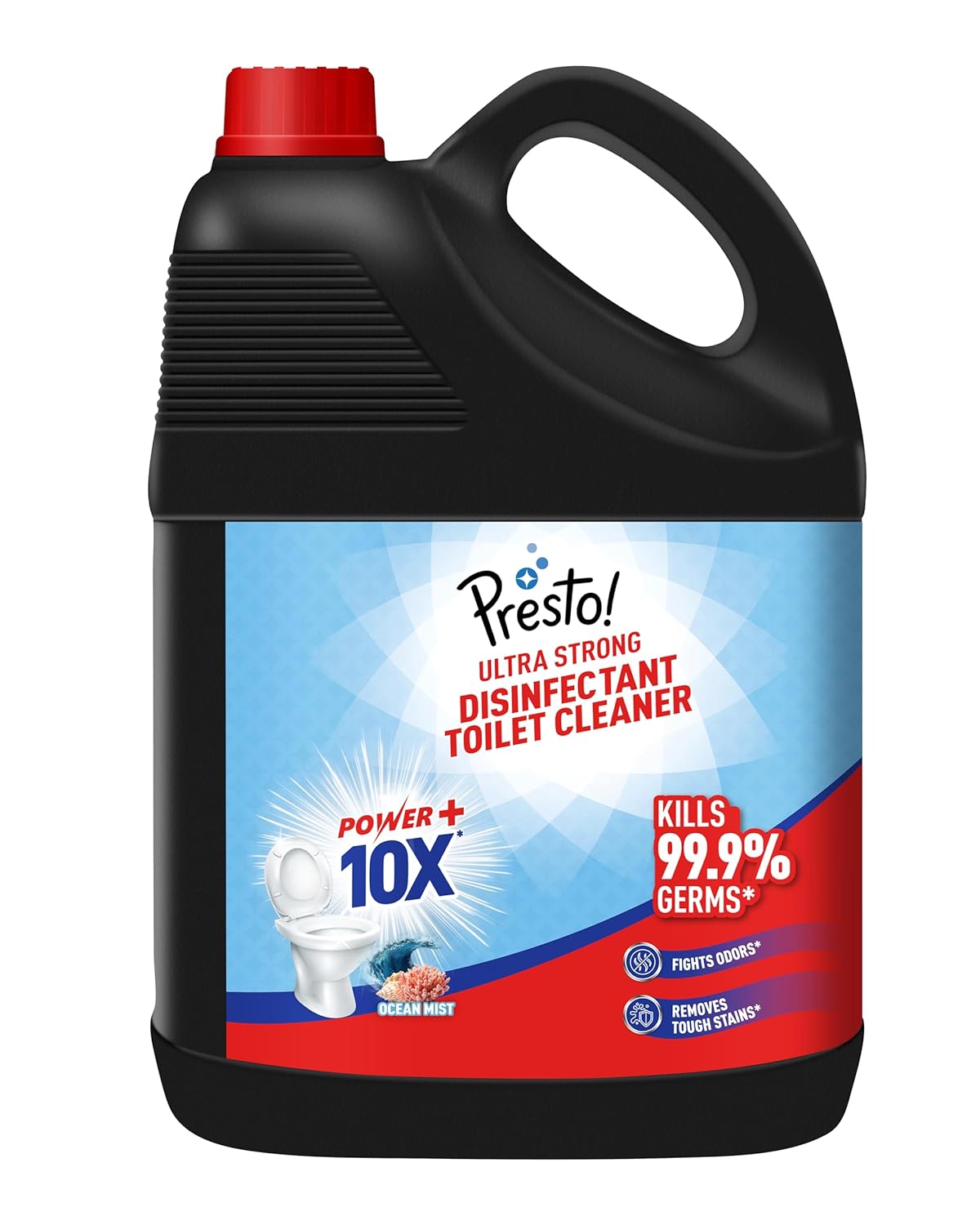 Presto! Ultra Strong Disinfectant Toilet Cleaner 5L | Ocean Mist