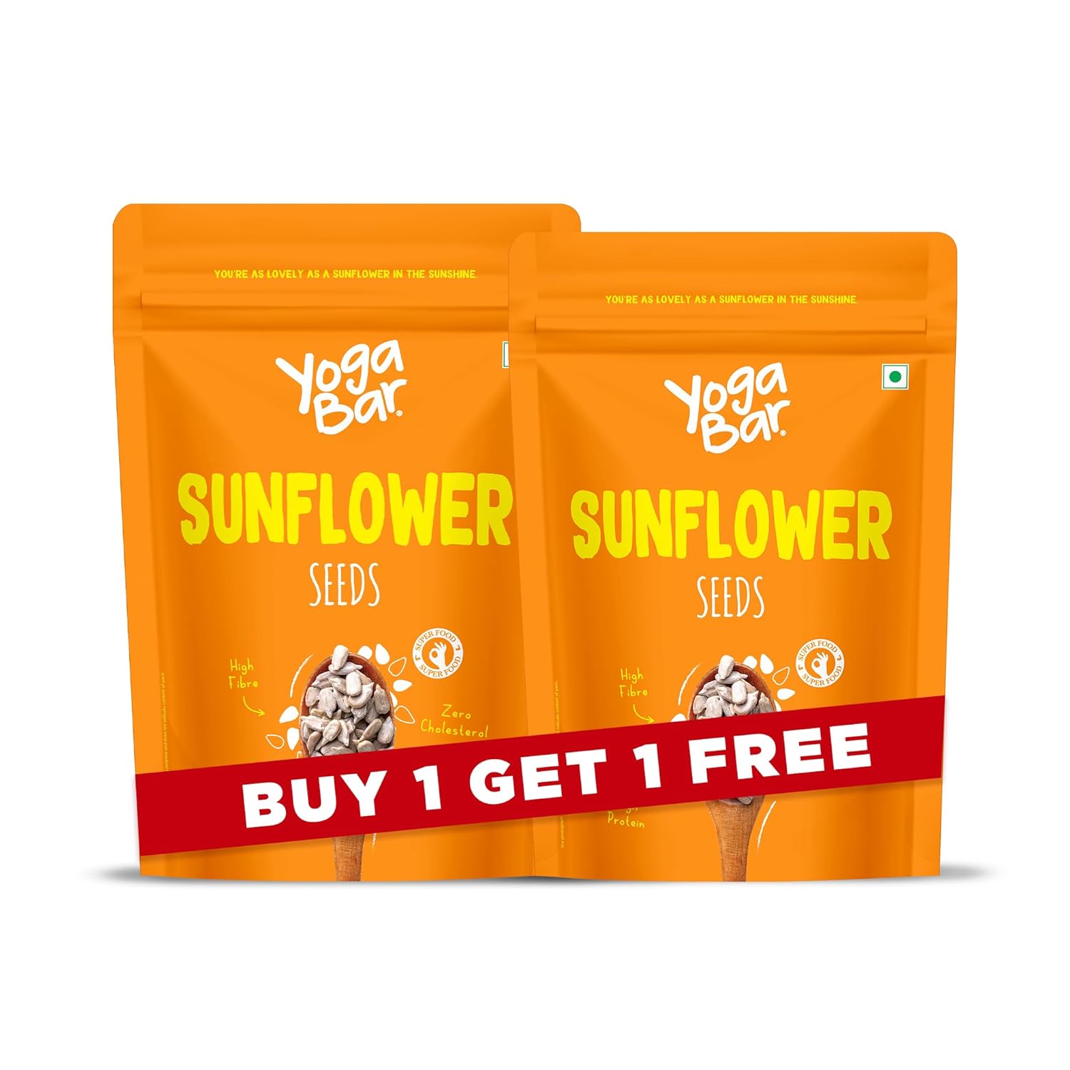 Yogabar Sunflower Seeds 250g, Pack of 2