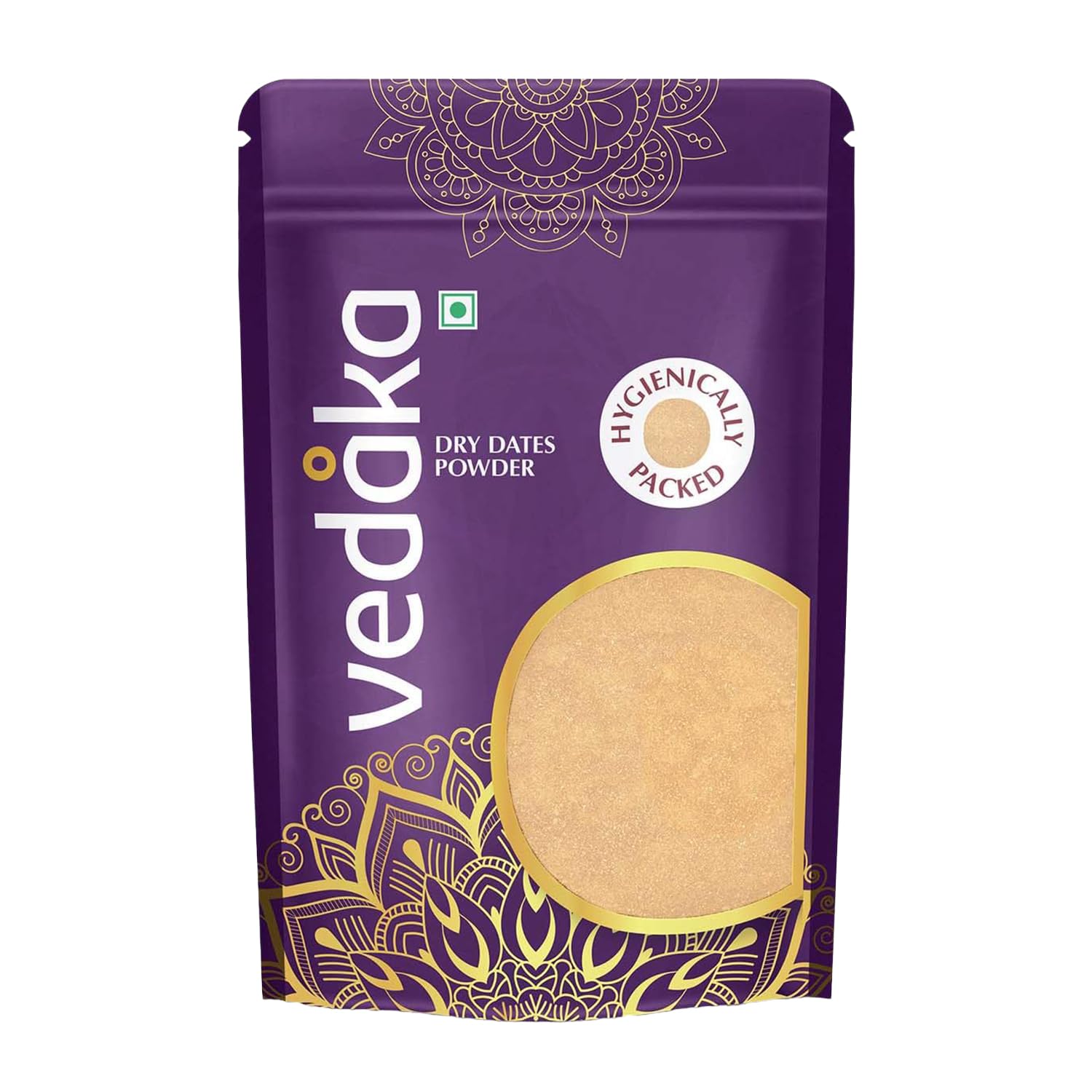 Amazon Brand - Vedaka Dry Date Powder | 250 g | Natural | 365 Days Shelf Life | Dry Date Powder Without Sugar | Vegetarian
