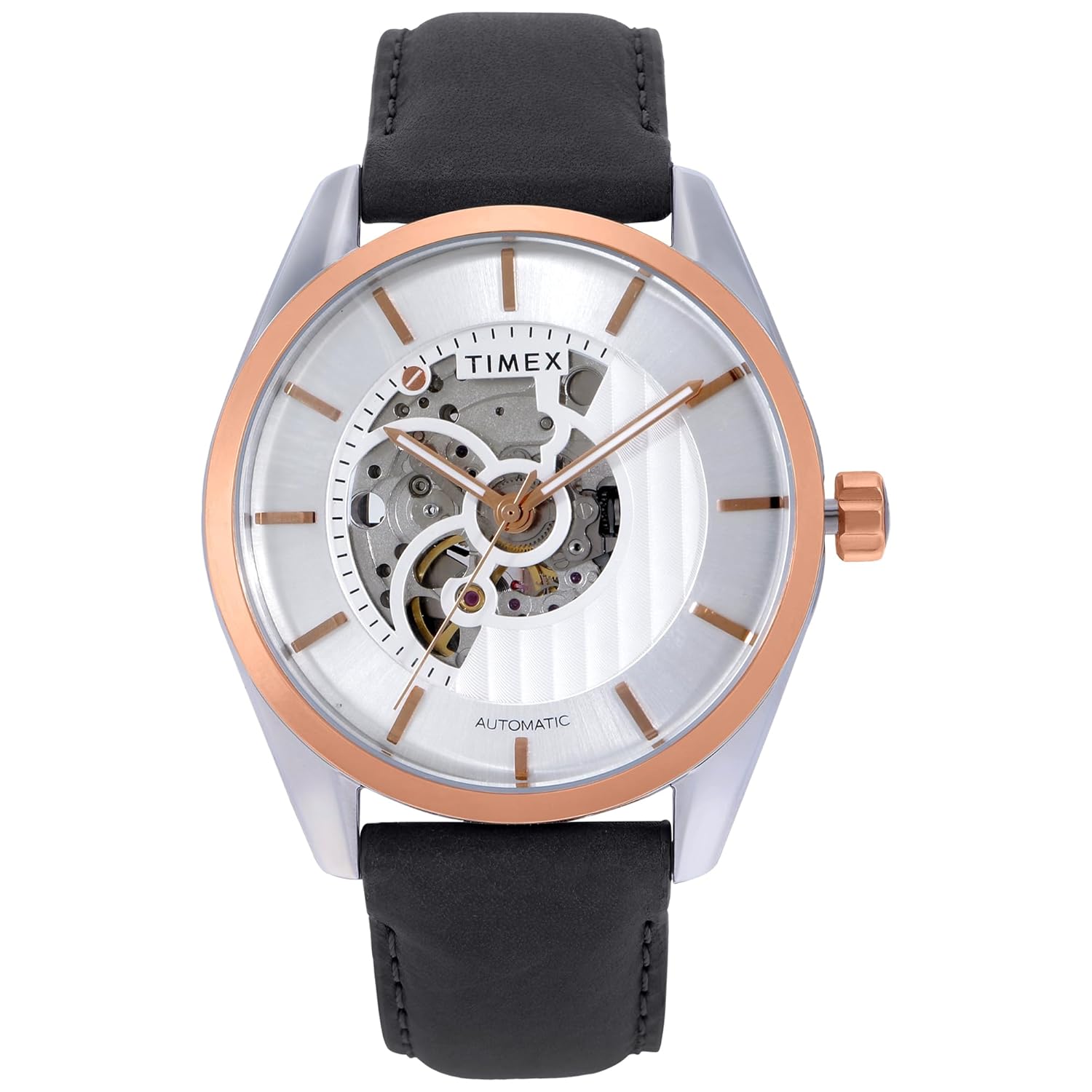 TIMEX Round 44mm Silver Dial Analog Men Watch - TWEG17502