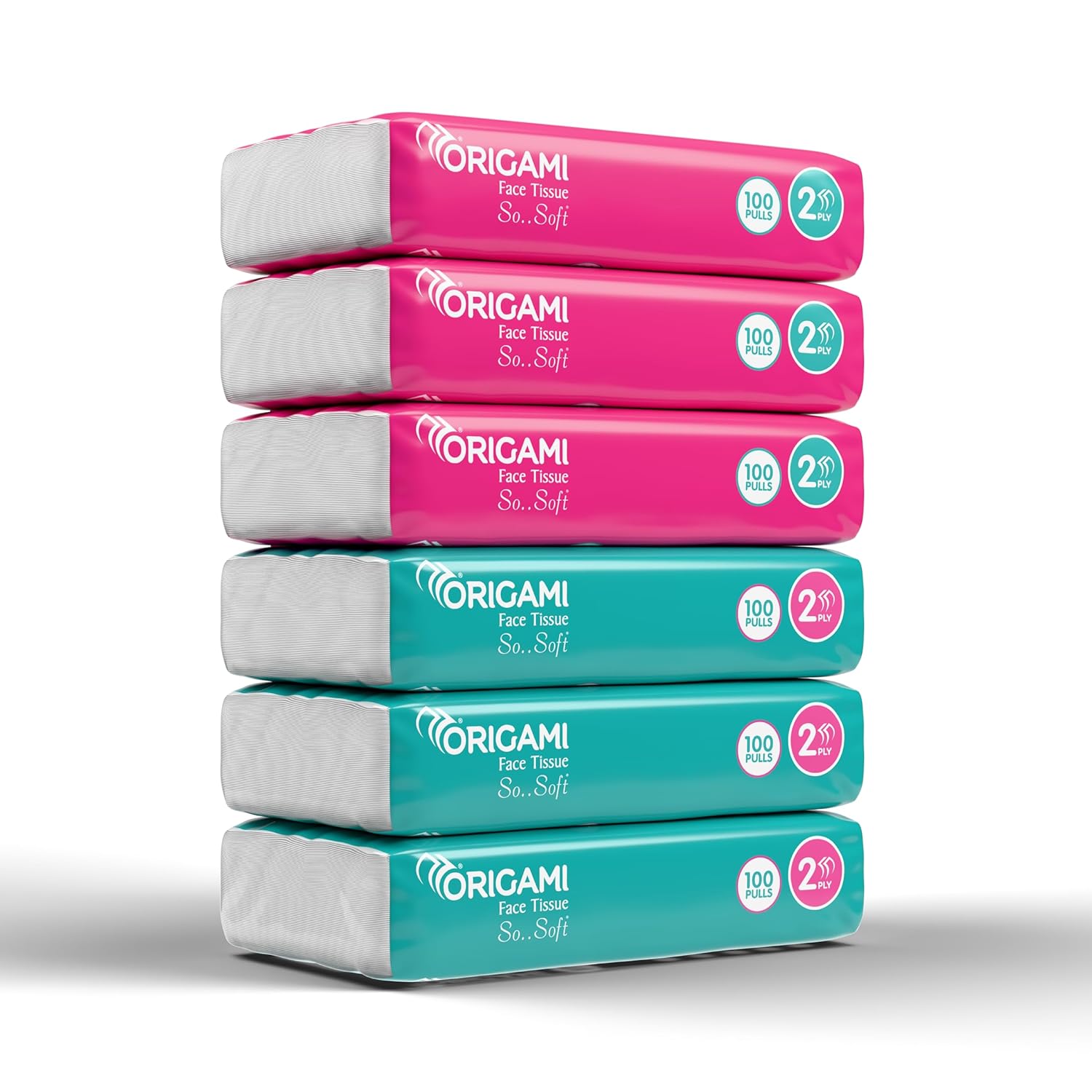 Origami So Soft 2 Ply Facial Tissue Pack 6 @ Rs.129