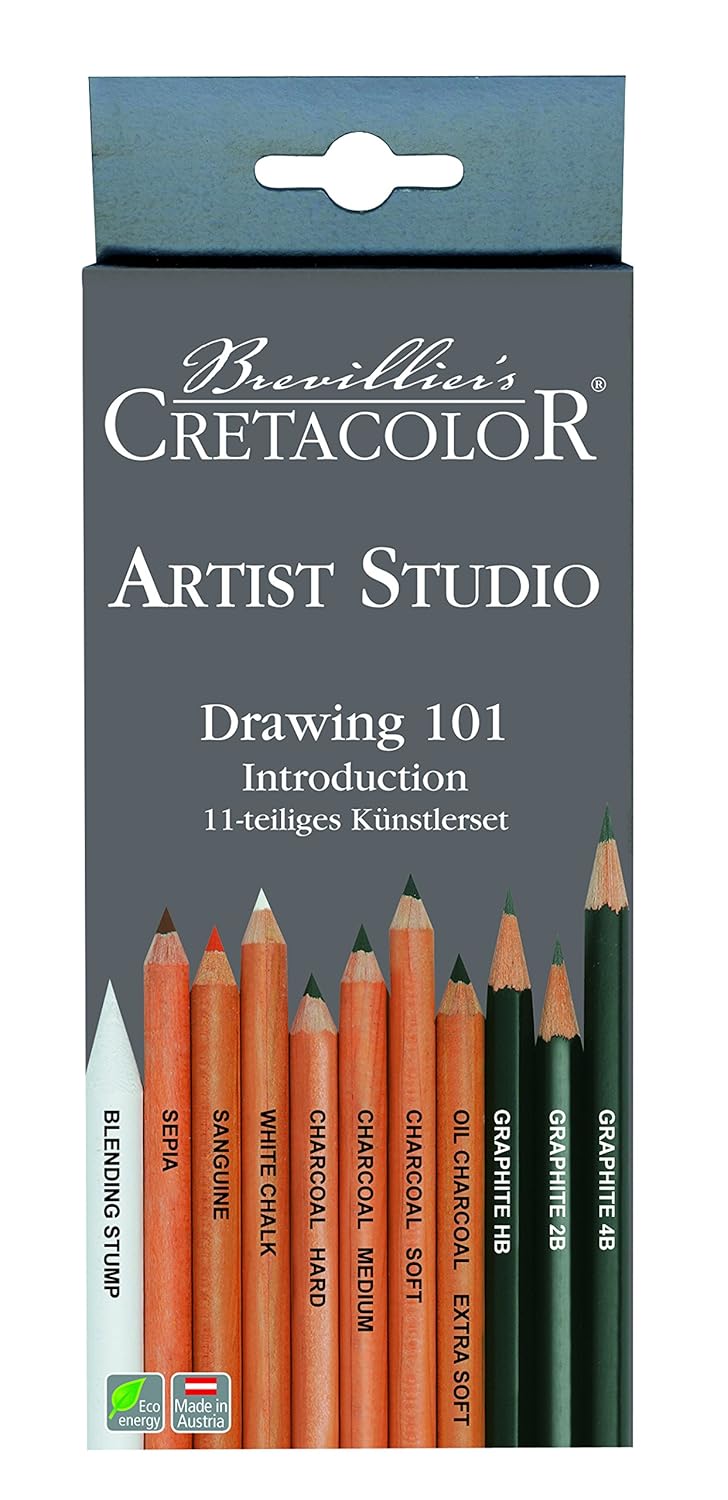 CRETACOLOR Artist Studio Drawing 101 Set