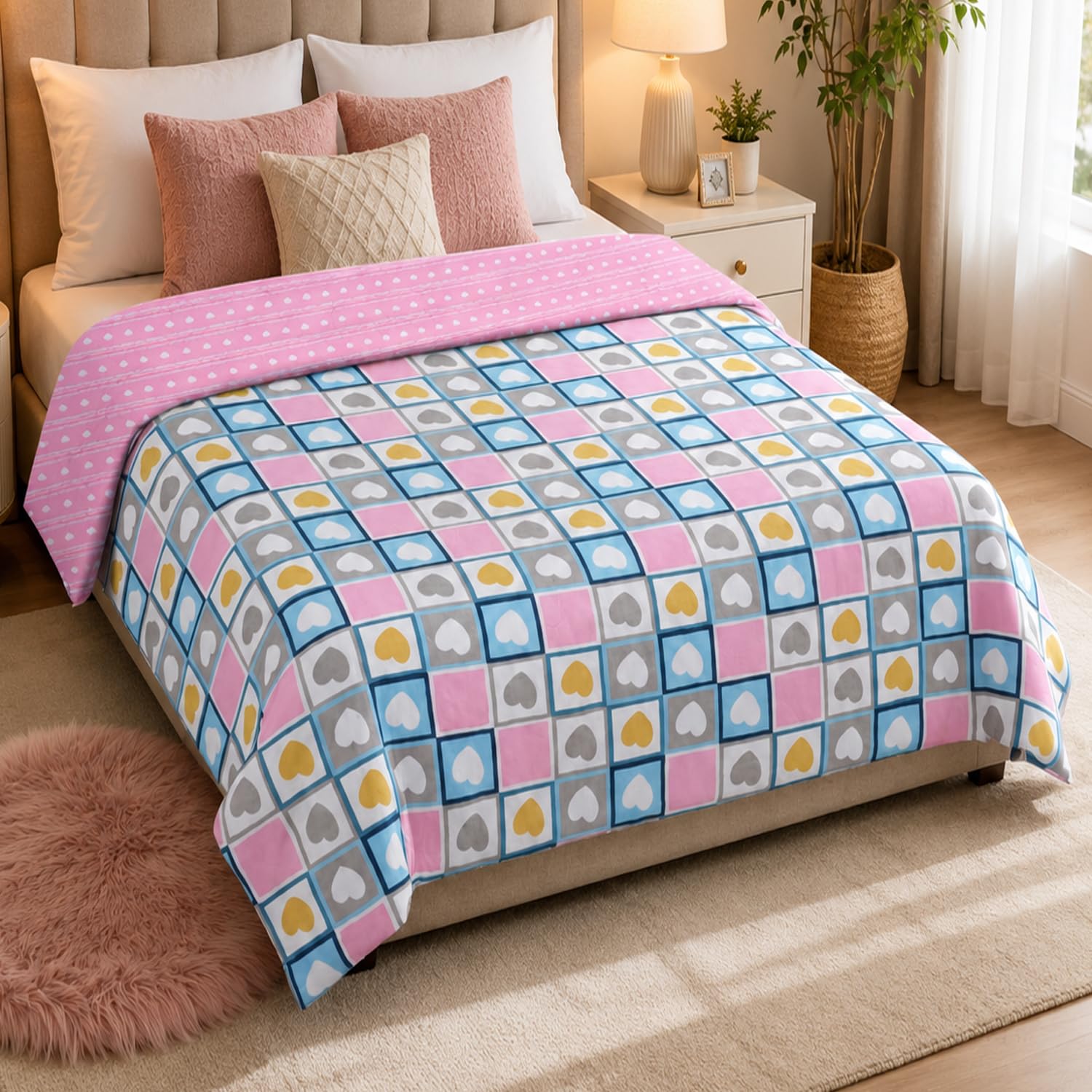 Lowest : Double Bed Comforter for ₹599
