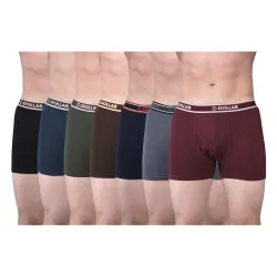Dollar Bigboss Men's Solid Cotton Trunk (Colour May Vary)