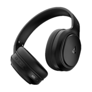 boAt Rockerz 430, 40ms Latency, 40H Battery, Stream Ad Free Music via App, Bluetooth Headset (Iris Black, On the Ear)