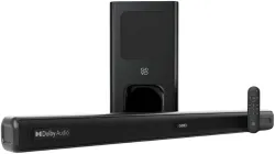 GOVO GOSURROUND 800 Dolby Digital 180 W Bluetooth Soundbar (Platinum Black, 2.1 Channel)