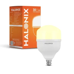 Halonix Jumbo 30W Higher Wattage Yellow Led Bulb | Warm White Led Bulb | Base- B22 | Energy Efficient | Surge Protection | Pack of 1