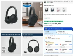 JBL Tune Beam 2 TWS, ANC Earbuds, 48Hr Playtime,6 Mics,Dual Connect,Personi-Fi 3.0 Bluetooth Headset (Black, True Wireless)