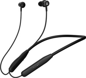 boAt Rockerz 110 with 40 HRS Playback, ENx Technology, Beast Mode & ASAP Charge Bluetooth Headset (Black, In the Ear)
