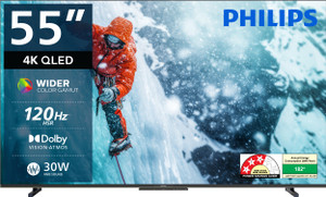 Philips 55" QLED 4K 120Hz Google TV for ₹32,138