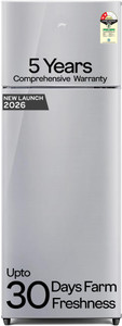 Godrej 223 L Frost Free Double Door 2 Star Refrigerator with AI Powered 30 Days Farm Freshness Uniform 360 Cooling Inverter Online at Best
