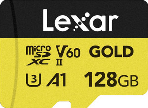 Lexar Professional GOLD microSDXC UHS-II Card,...
