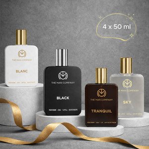 THE MAN COMPANY Perfume Gift Set - Timeless Fragrances | Luxury Long-Lasting Perfumes For Men Perfume - 200 ml (For Men)