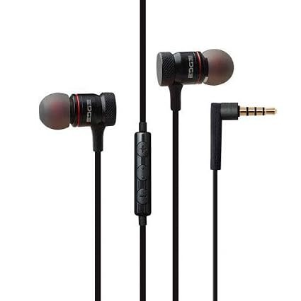 EDGE S07 Wired Earphone with Mic (Gold)