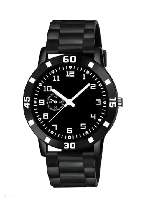 Black Colour Attractive Watches for Men