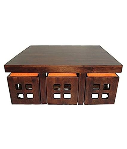 The Attic Glasgow Coffee Table Set, Multicolour, Standard, (KL-1910)